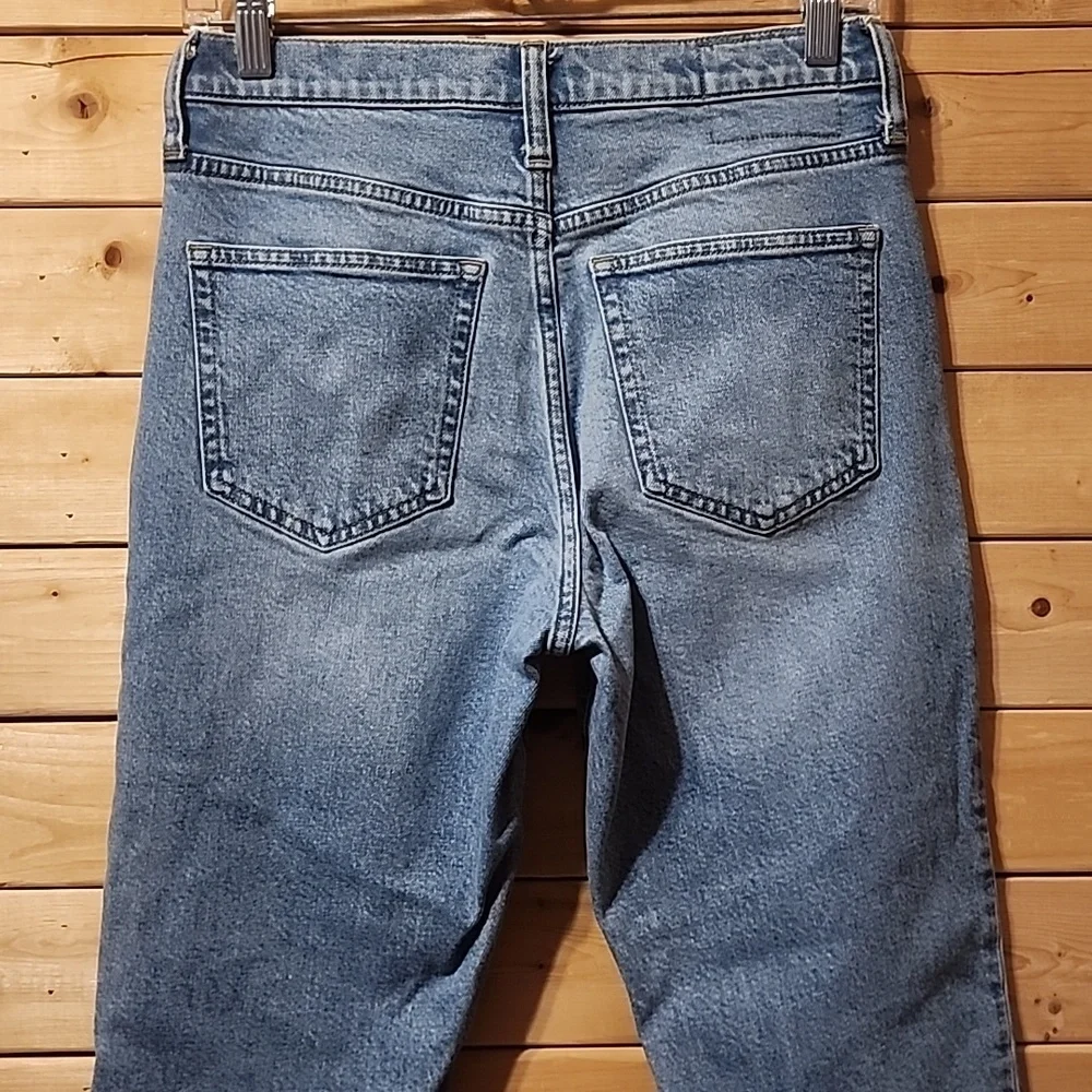 Womens J.Crew Jeans Size 26 RE-96-IDG Inseam 28in Straight Leg Cotton